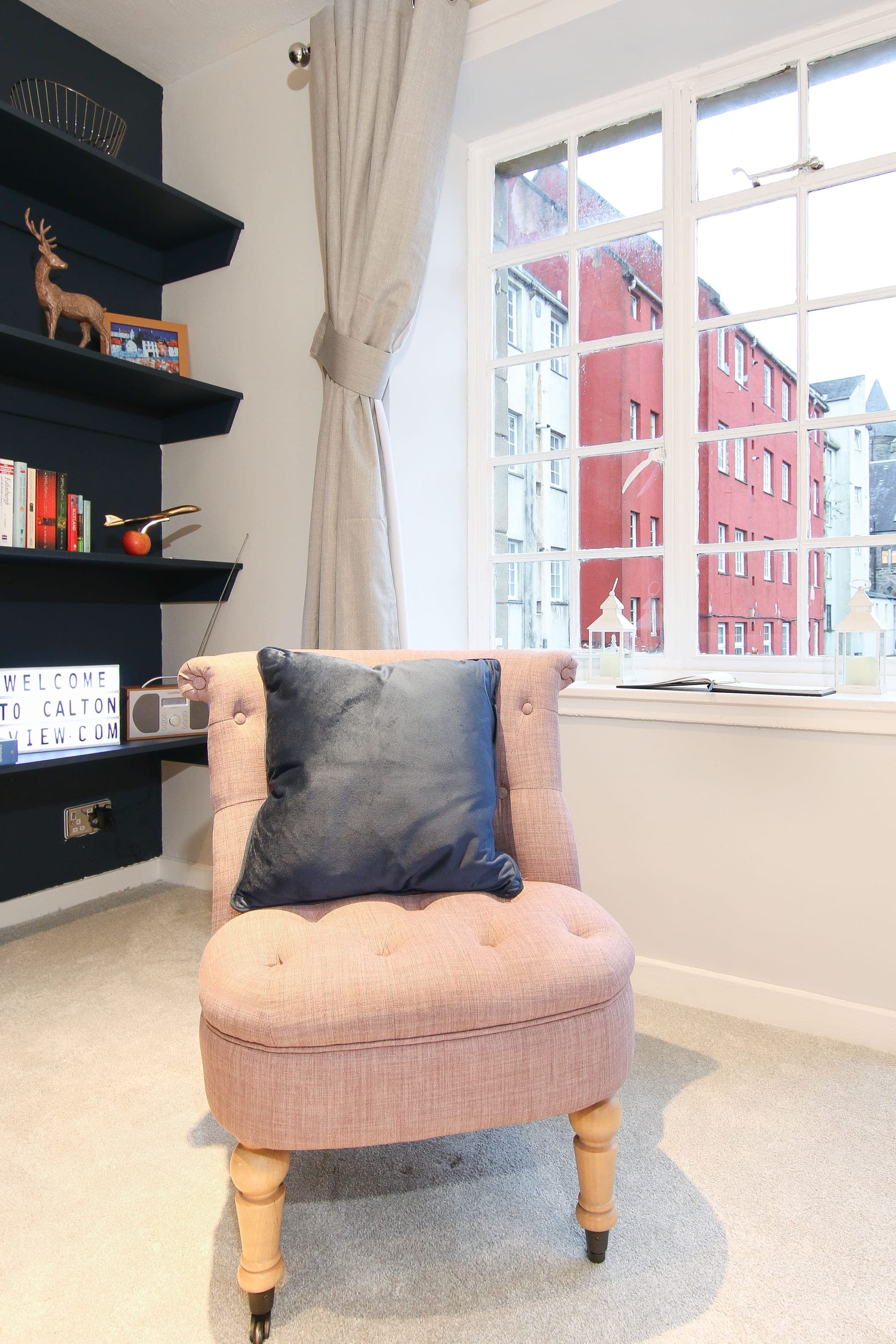 Living room looking towards the window